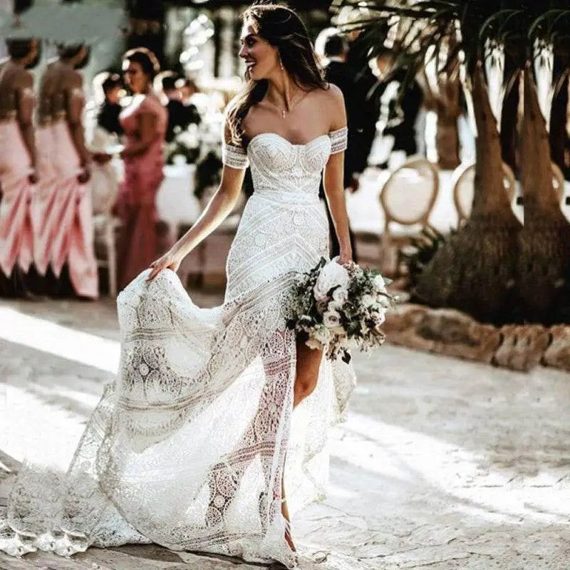 Bohemian elegance wedding gown in luxury fashion for women $85.99 wedding dresses celebrate love in this breathtaking