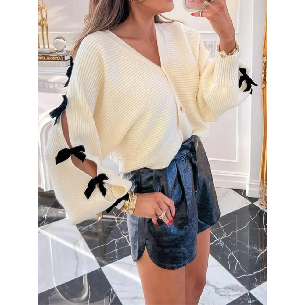 Elevate your wardrobe with timeless luxury fashion for women sweater $51.46 the design boasts elegantly buttoned