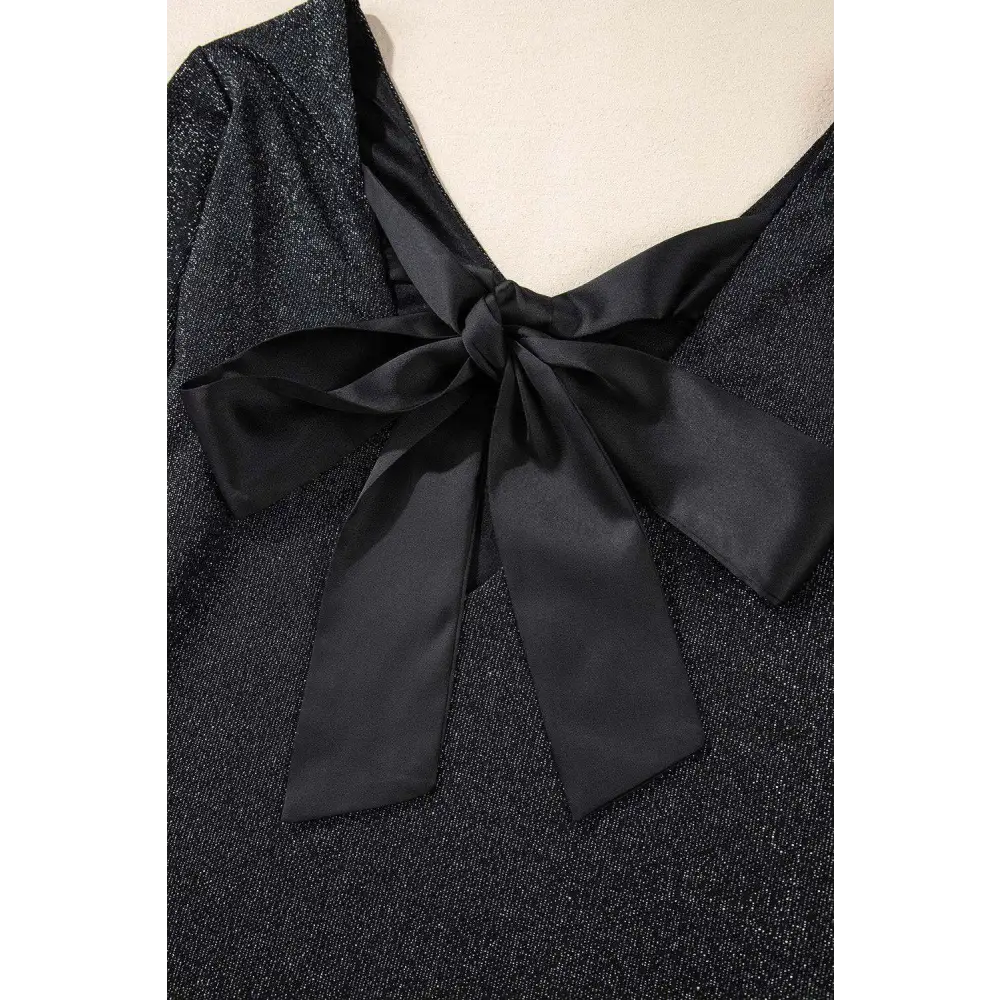 Elegant backless bow top elevates luxury fashion for women $31.12 immerse yourself in elegance with this exquisite bow