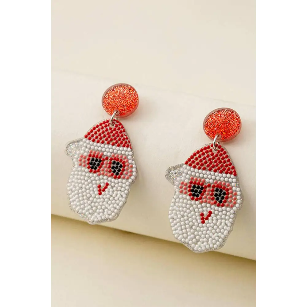 Elevate your style with timeless santa claus earrings in luxury fashion for women $5.58 acrylic elevate your holiday