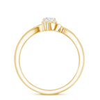 Brilliant Cut Certified Lab Grown Diamond Promise Ring For Her