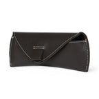 Brown Guard Leather Sunglass Case