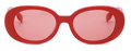 Burberry 4339 3919/84 Red Square Frame Sunglasses 48mm - Maven Couture IncOther