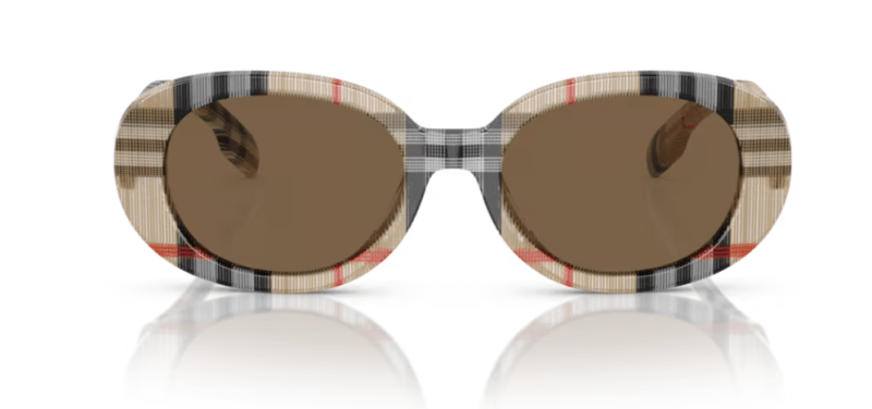 Burberry Junior OJB4339 Vintage Check Kids Sunglasses 48mm - Maven Couture IncOther