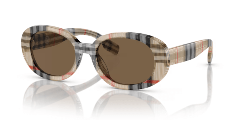 Burberry Junior OJB4339 Vintage Check Kids Sunglasses 48mm - Maven Couture IncOther