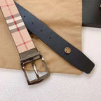Burberry Leather Vintage Belt - Maven Couture Inc