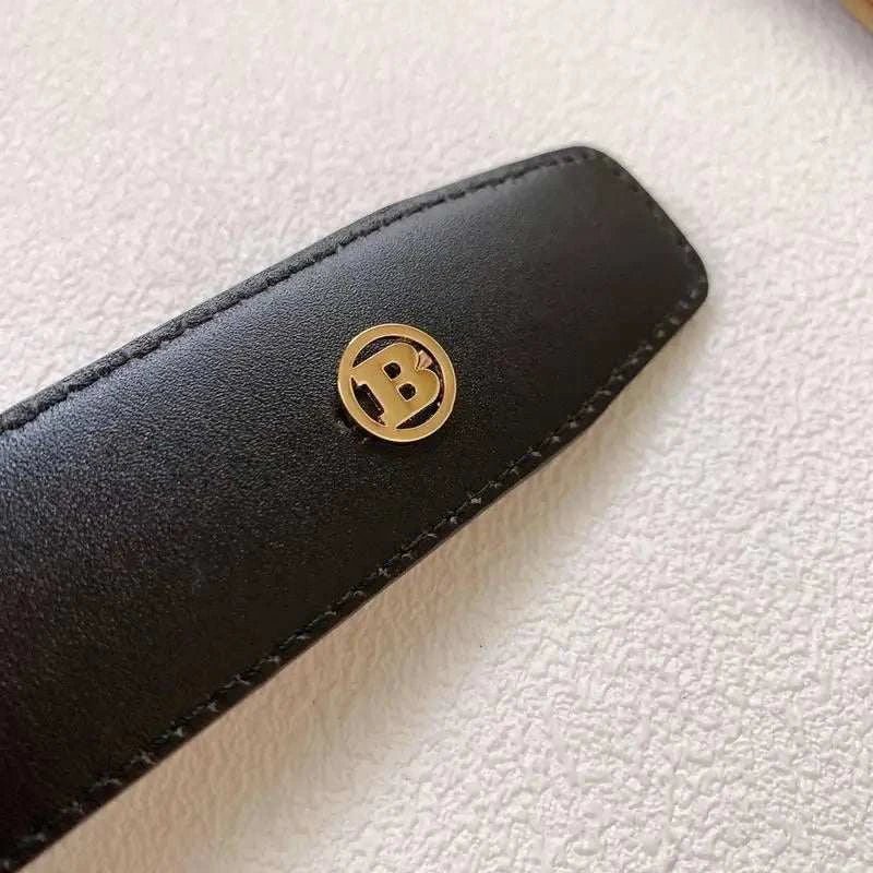 Burberry Leather Vintage Belt - Maven Couture Inc
