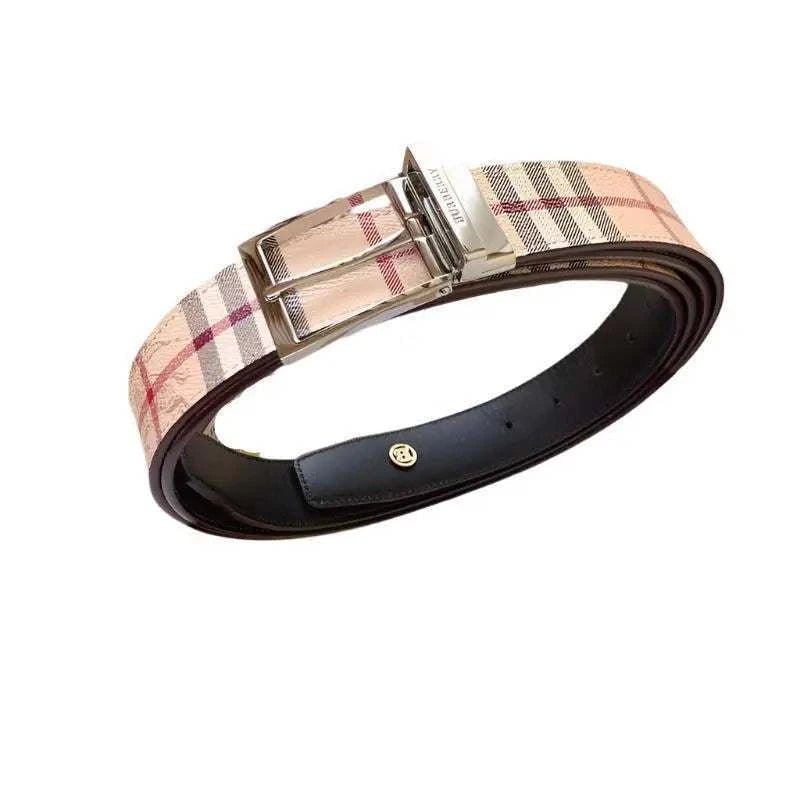 Burberry Leather Vintage Belt - Maven Couture Inc