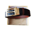 Burberry Leather Vintage Belt 'Black' - Maven Couture Inc