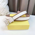 Burberry Reversible Leather Vintage Belt - Maven Couture Inc