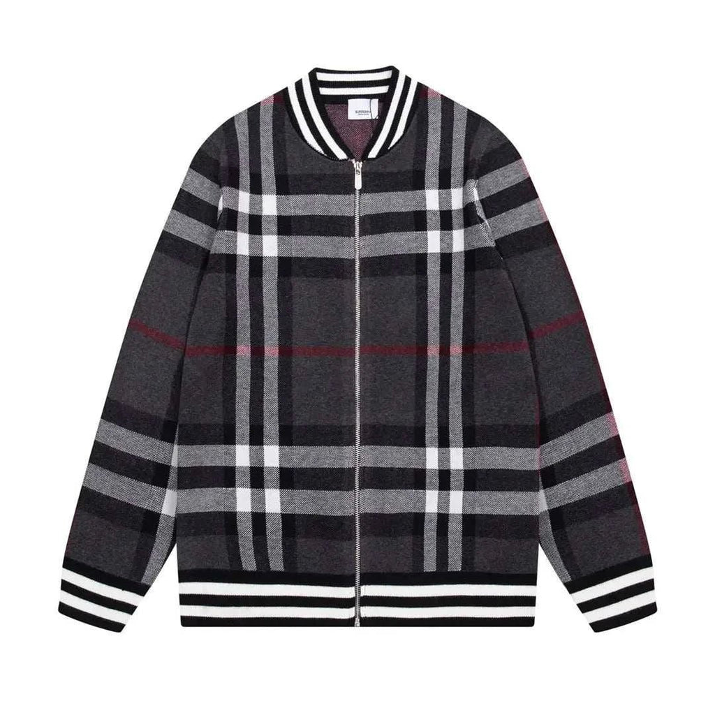 Burberry Vintage Check Bomber Varsity Jacket - Maven Couture Inc