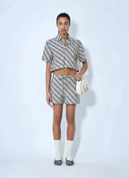 Burberry Women Check Drawstring Shorts - Maven Couture IncBottoms / Pants
