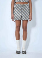 Burberry Women Check Drawstring Shorts - Maven Couture IncBottoms / Pants