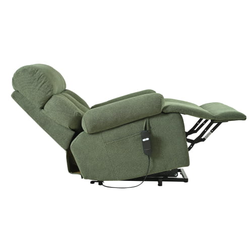 Experience luxury with the oversized power lift recliner chair