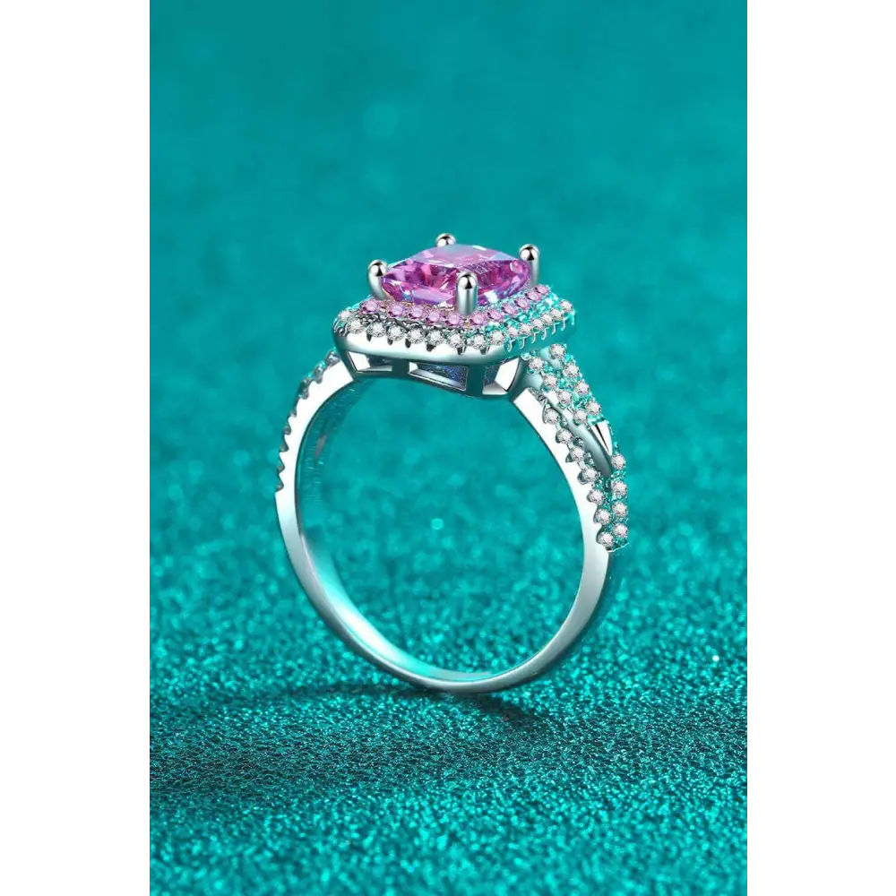 Exquisite shine 2 carat moissanite ring in exclusive luxury fashion $289 indulge in the exquisite elegance