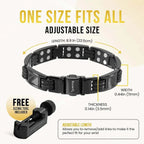 Carbon Fiber Magnetic Bracelet for Men (Black) - Maven Couture IncBracelet