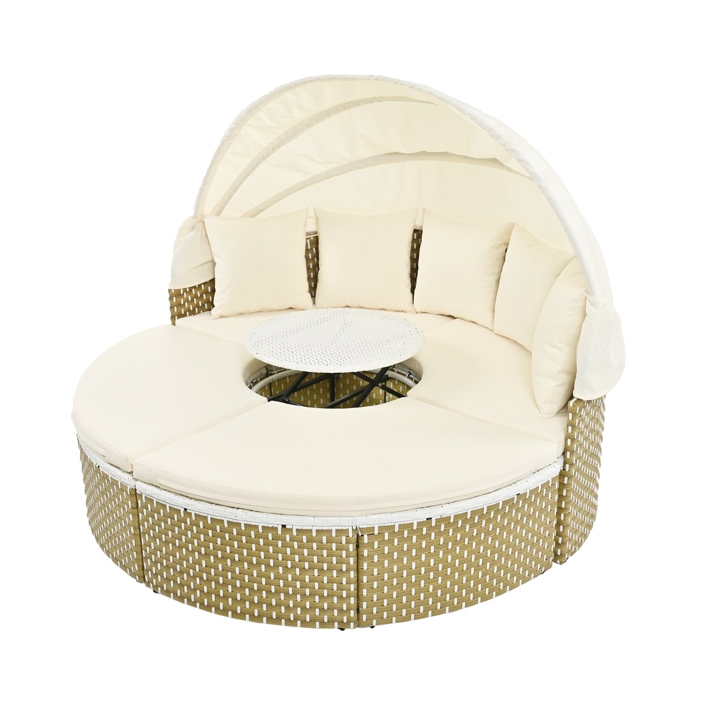 Round Outdoor Sectional Sofa