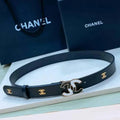 Chanel Women Logo Banding Belt 'Black' - Maven Couture Inc