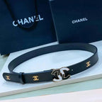Chanel Women Logo Banding Belt 'Black' - Maven Couture Inc
