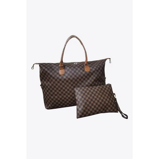 Elevate your style with the elegant checkered bag set for luxury fashion $54 tote bag bag oversize, offering ample room