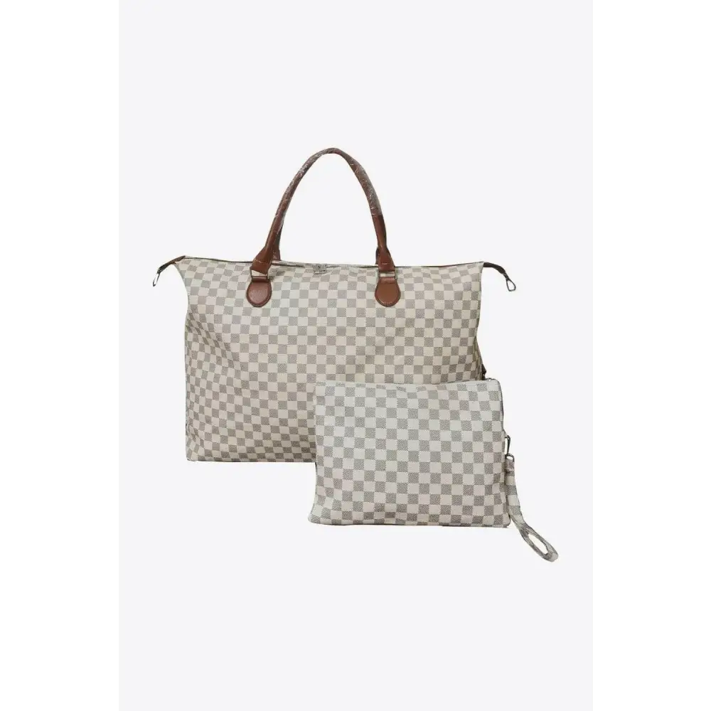 Elevate your style with the elegant checkered bag set for luxury fashion $54 tote bag bag oversize, offering ample room