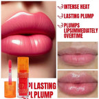 Cherry Plump Lip Oil – Moisturizing Lip Gloss Serum, Long-Lasting Waterproof Volume & Shine, Non-Sticky, Unisex, Holiday Makeup