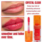 Cherry Plump Lip Oil – Moisturizing Lip Gloss Serum, Long-Lasting Waterproof Volume & Shine, Non-Sticky, Unisex, Holiday Makeup