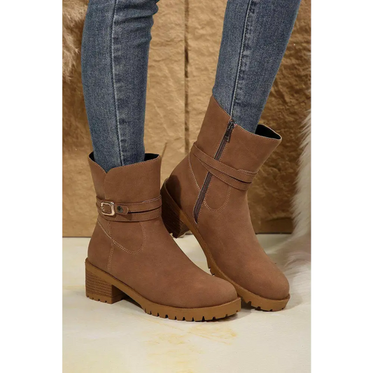 Elevate your wardrobe with luxury ankle boots from maven couture $54.64 upgrade your casual aesthetic