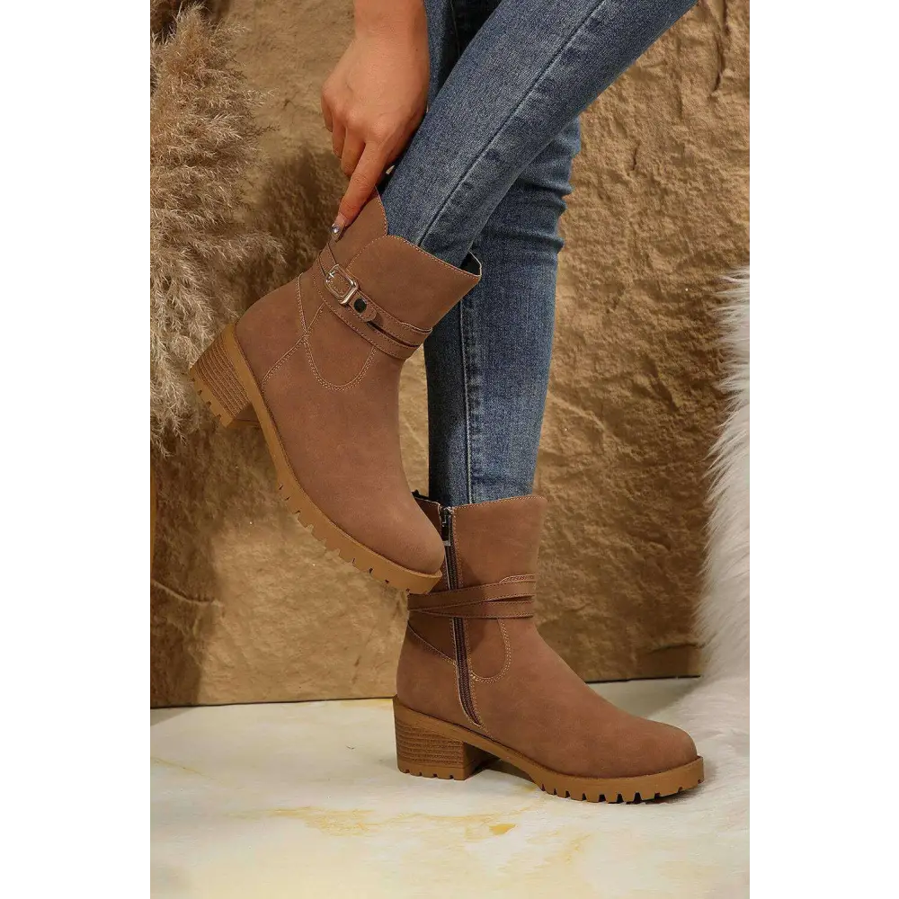 Elevate your wardrobe with luxury ankle boots from maven couture $54.64 upgrade your casual aesthetic