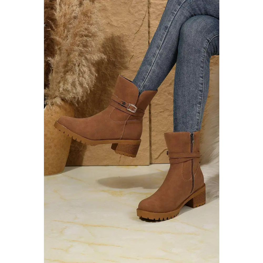 Elevate your wardrobe with luxury ankle boots from maven couture $54.64 upgrade your casual aesthetic