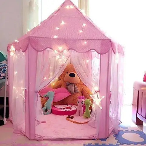 Children teepee playhouse for imaginative adventures and luxury style $129.99 experience the whimsical charm of a pink