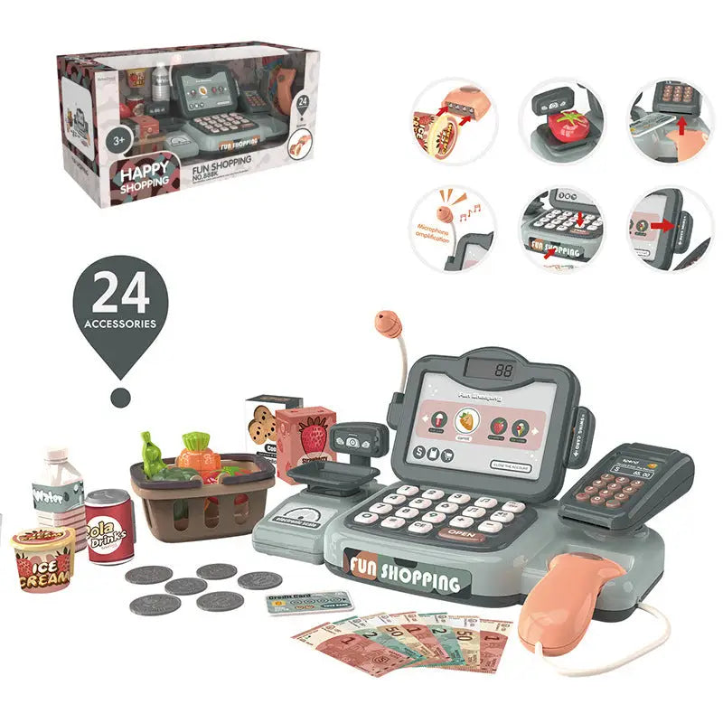 Imaginative children’s play house for creative adventures $56.99 intell gentcash register abs plastic, ensuring