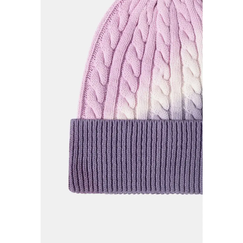 Elevate your wardrobe with a luxury fashion contrast tie-dye beanie $13.99 picture flat lay beanie pattern contrast