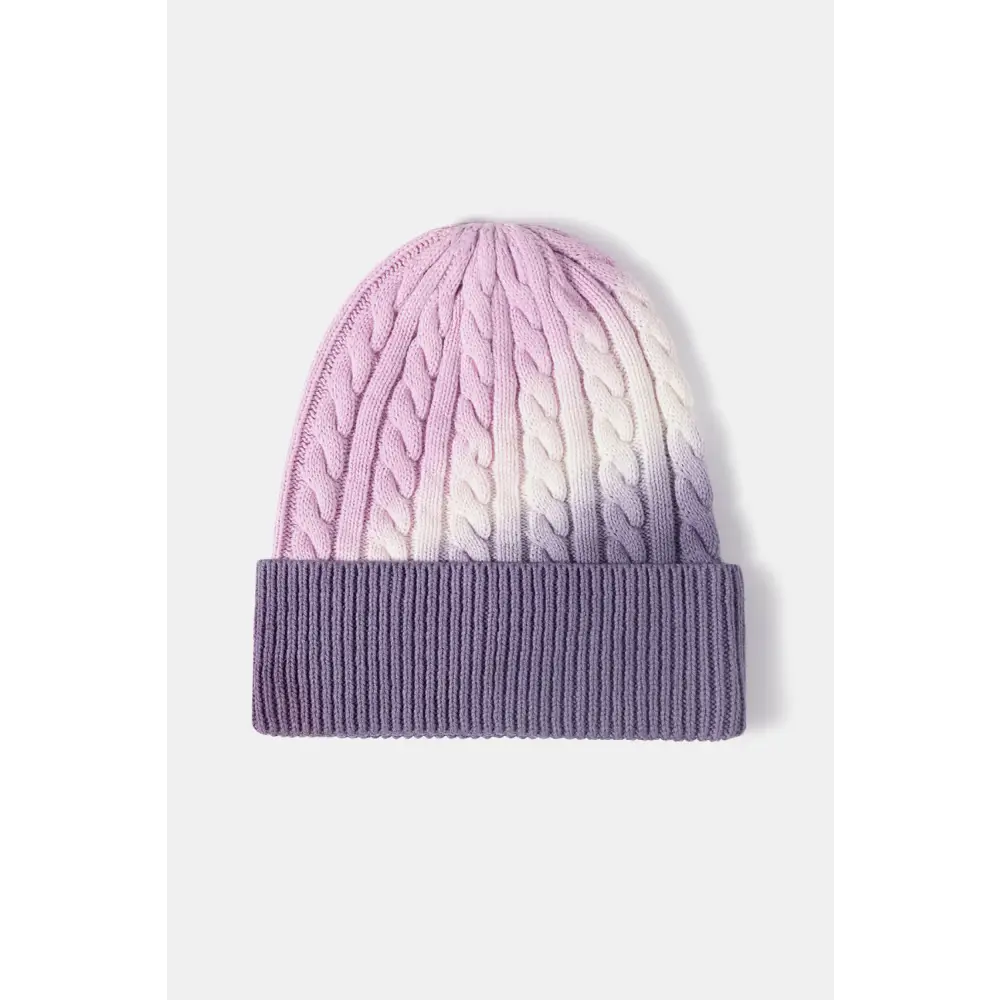 Elevate your wardrobe with a luxury fashion contrast tie-dye beanie $13.99 picture flat lay beanie pattern contrast