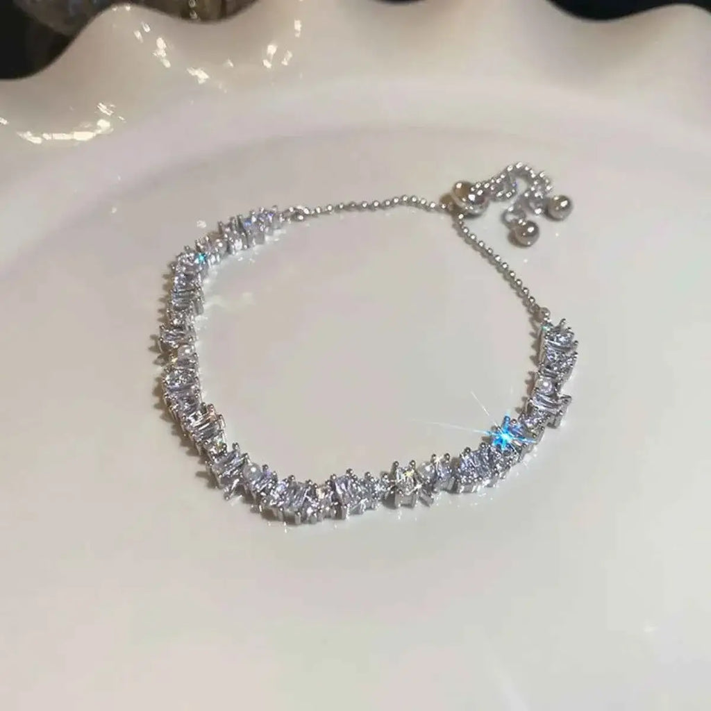 Copper Zircon Bracelet