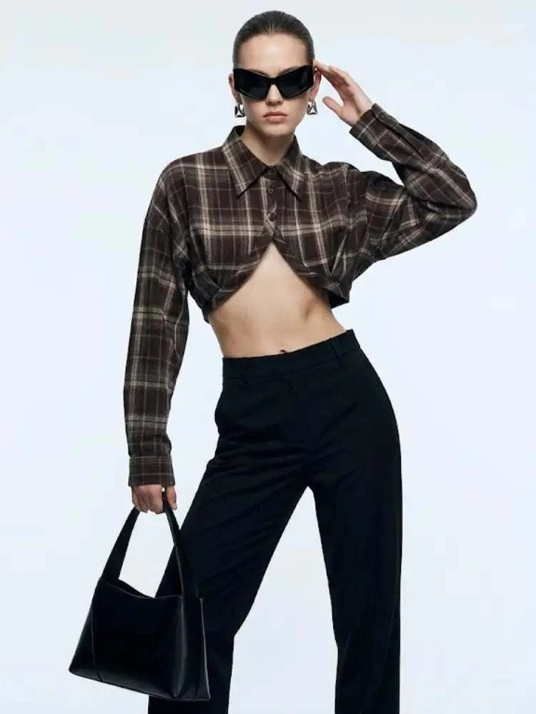 Crop Top Shirt Woman BYMANYC ® New York BOWERY GRUNGE - New Collection