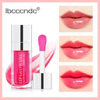 Crystal Jelly Moisturizing Lip Oil Plumping Lip Gloss Makeup Sexy Plump Lip Glow Oil Tinted Lip Plumper