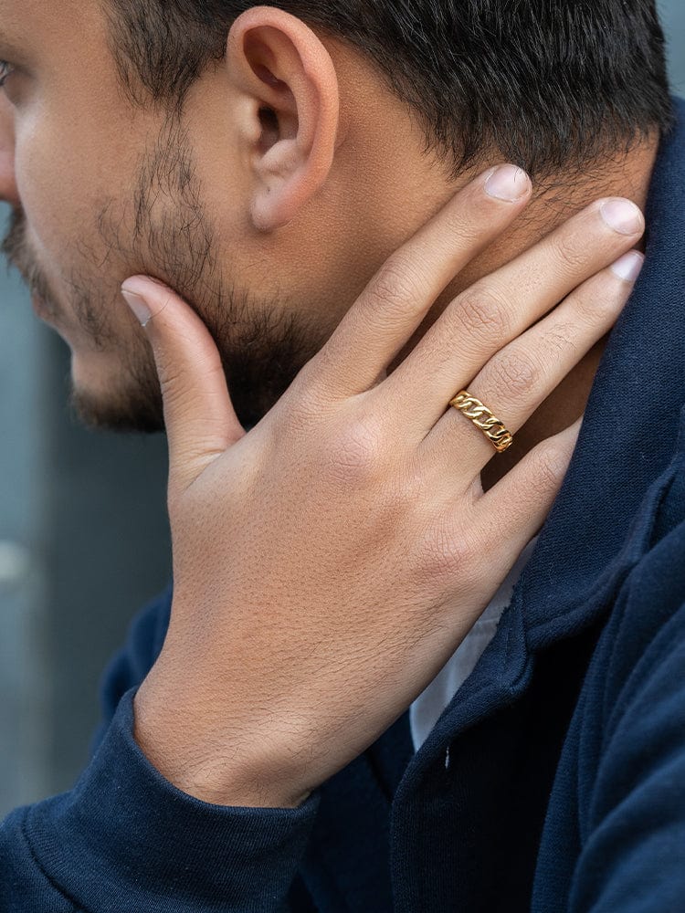 Cuban Link Ring (Gold) - Maven Couture IncRings