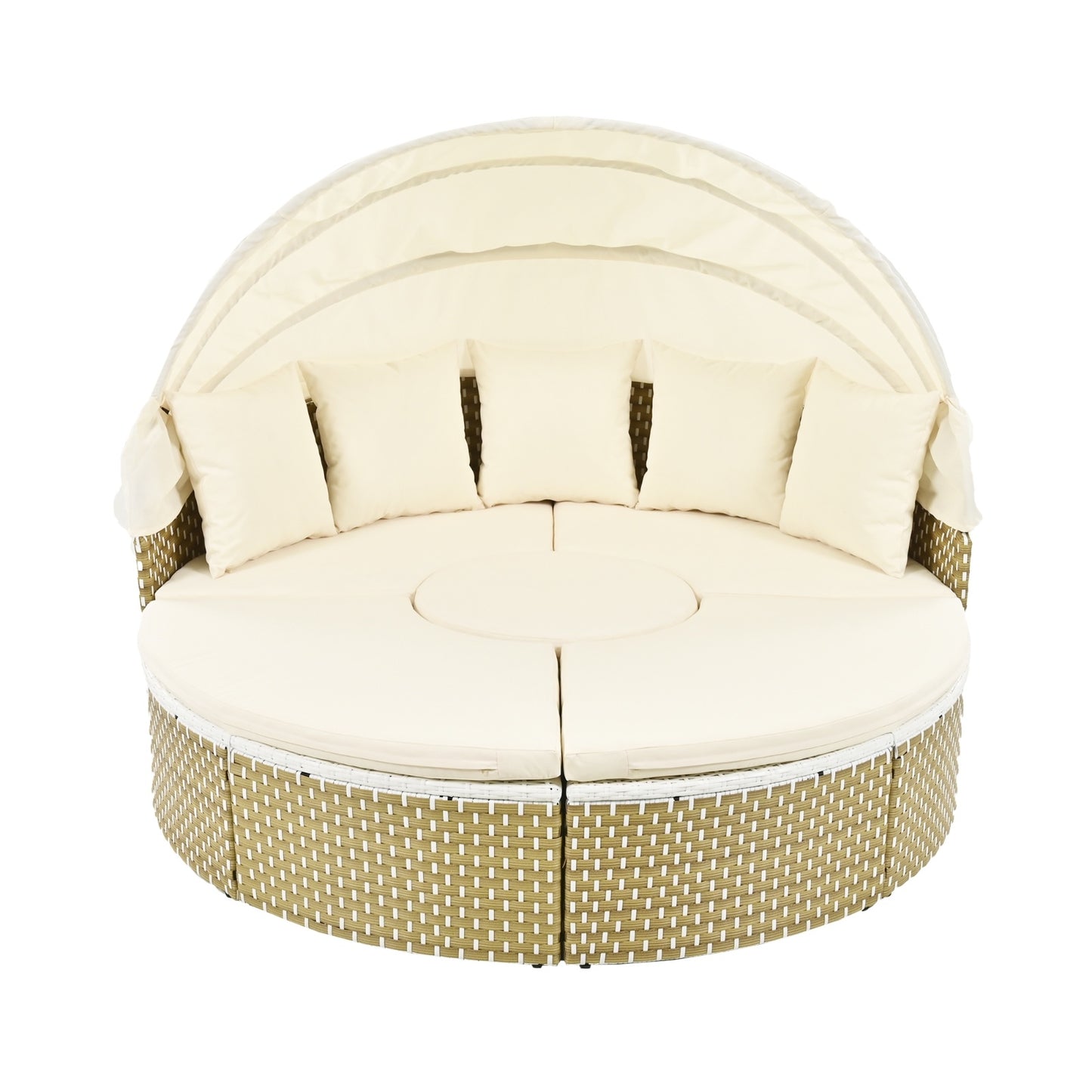 Round Outdoor Sectional Sofa