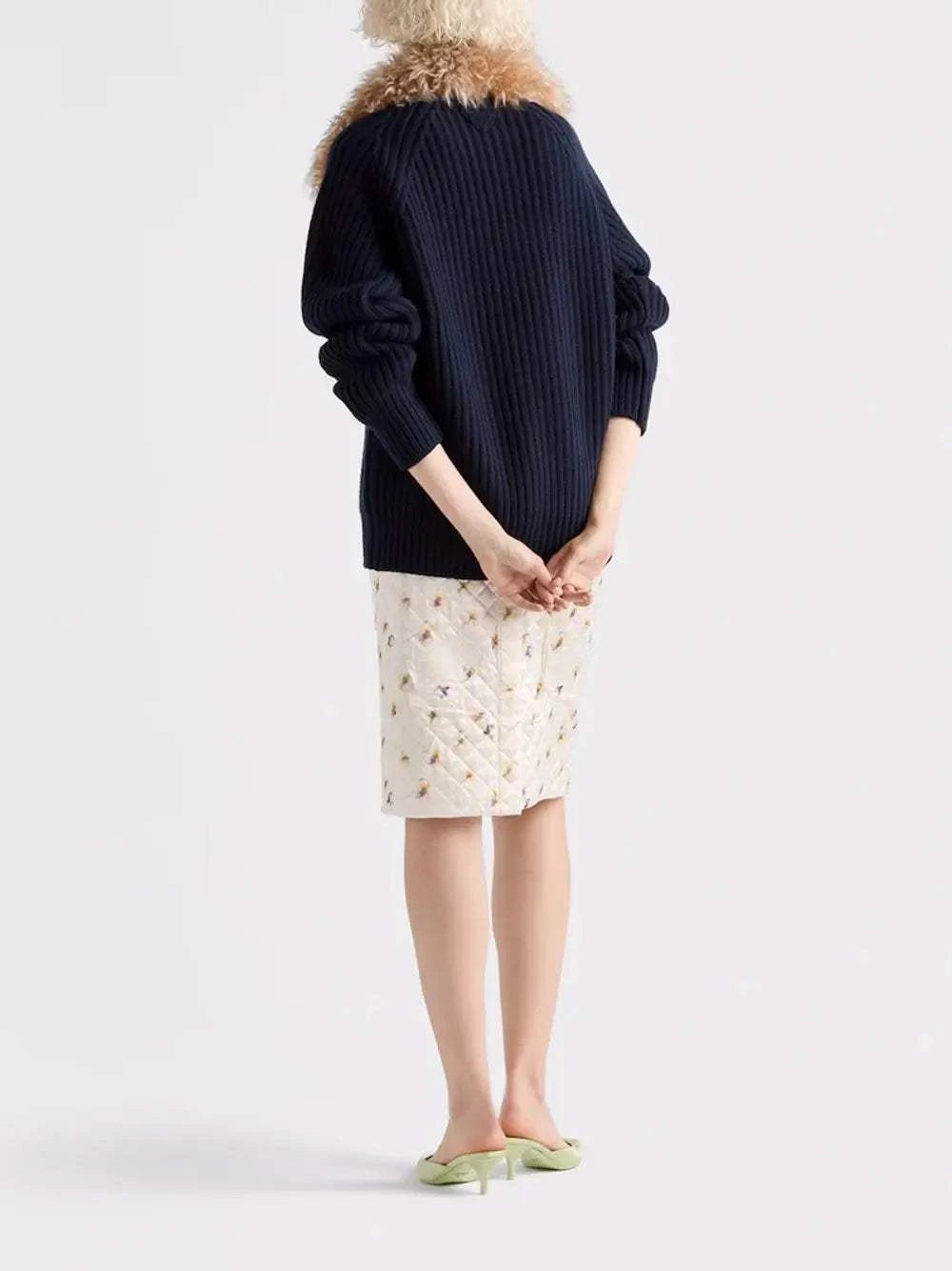Prada Women Round Neck Sweater - Maven Couture IncTops / Sweaters & Pullovers