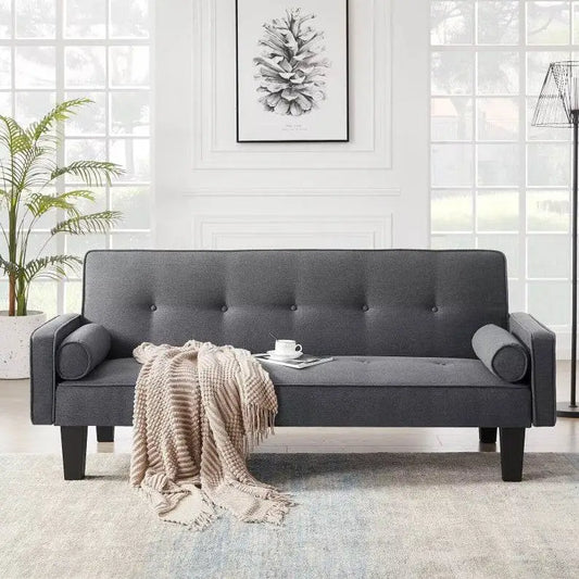 Elevate your space with the elegant button tufted sofa in luxury design $479 furniture product product information