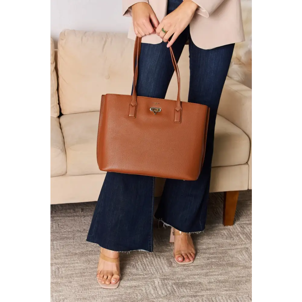 David jones katie work tote bag redefines luxury fashion for women $52.99 this tote exudes elegance and sophistication