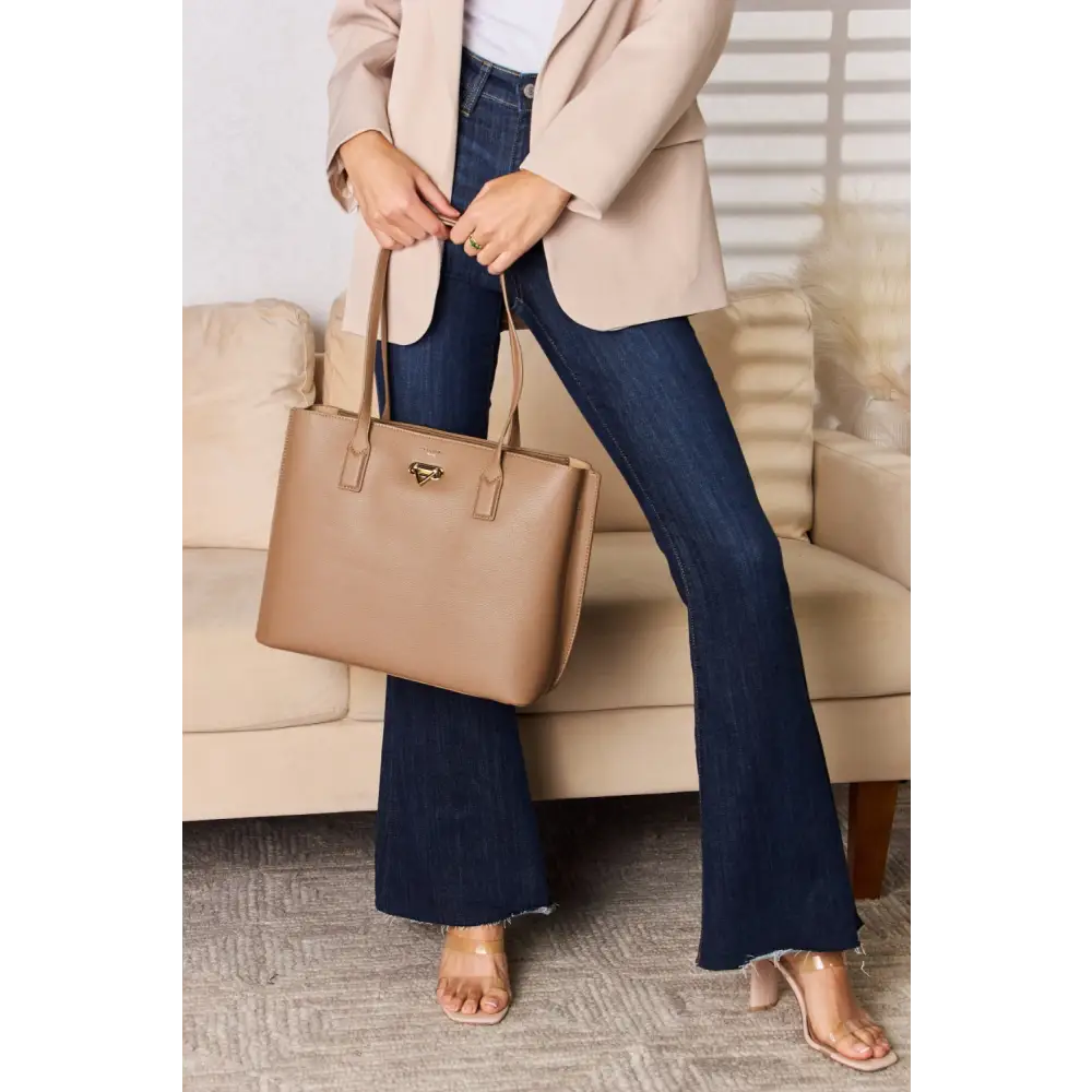 David jones katie work tote bag redefines luxury fashion for women $52.99 this tote exudes elegance and sophistication