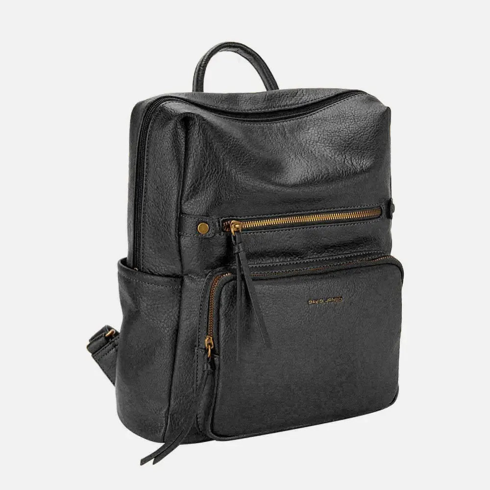 Elevate your style with the david jones pu leather backpack for luxury fashion $52.36 the pu leather backpack bag