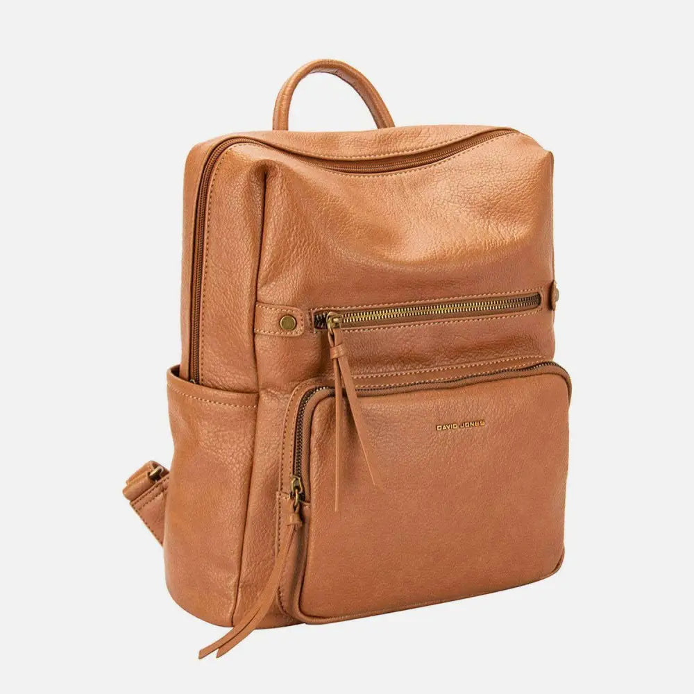 Elevate your style with the david jones pu leather backpack for luxury fashion $52.36 the pu leather backpack bag