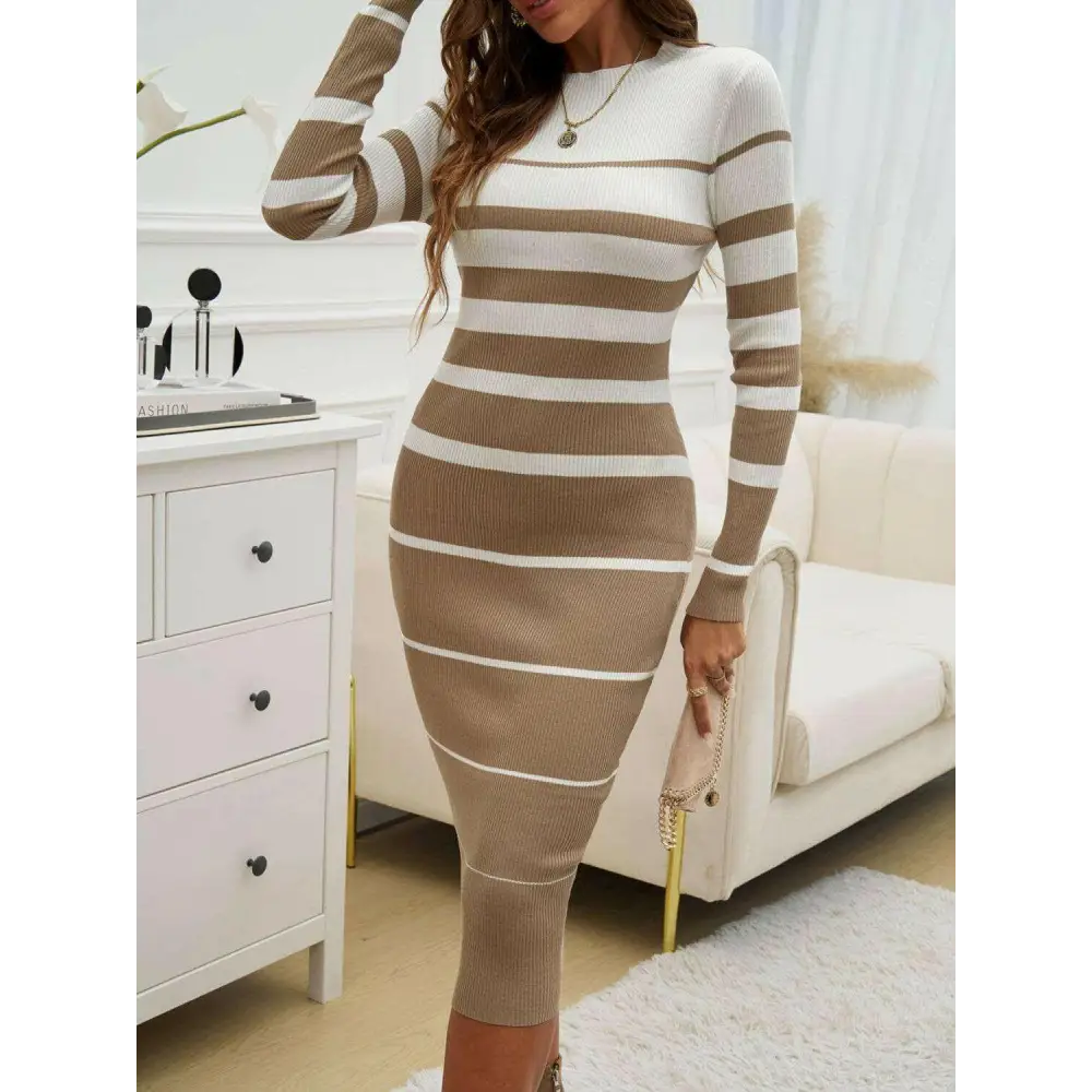 Devine color block midi dress for elegant luxury fashion for women $36.10 classic and timeless style that effortlessly