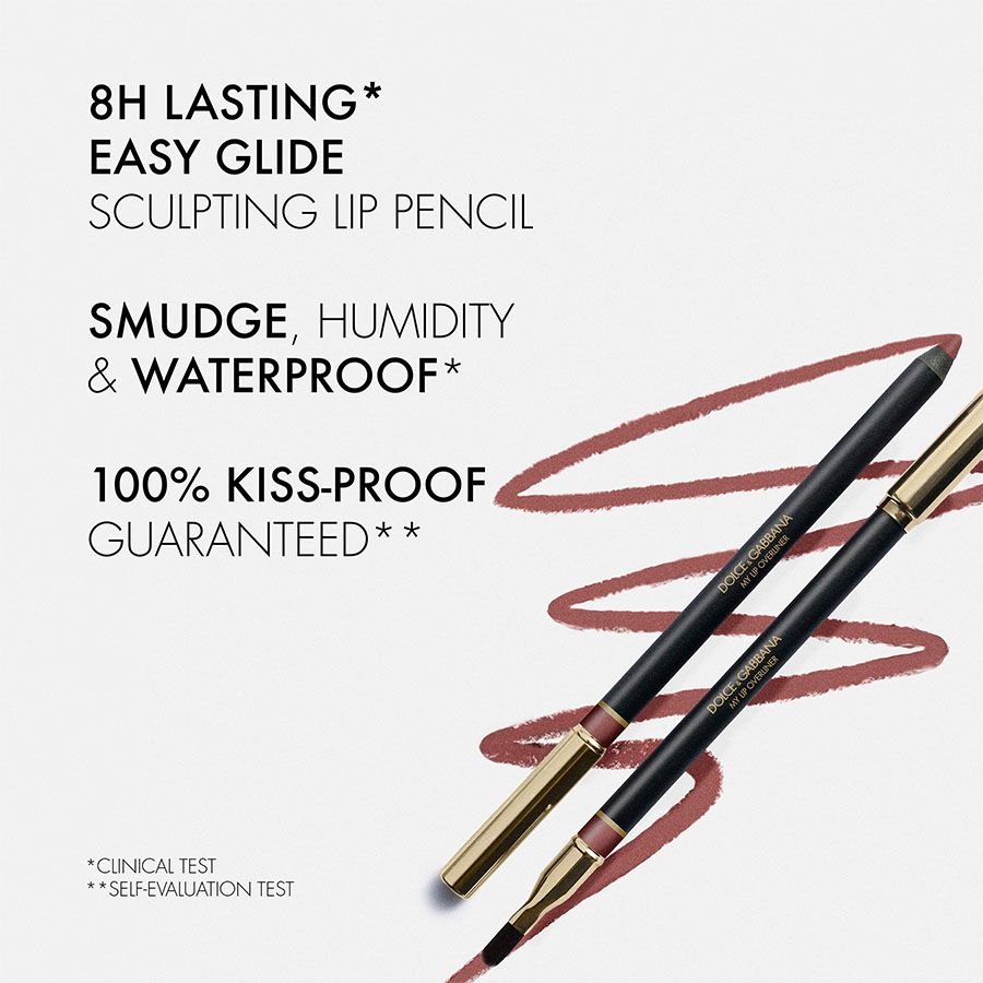 Dolce & Gabbana My Lip Overliner 8H Sculpting Pencil 04 Caramel Brown - Maven Couture IncMakeup