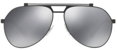 Dolce & Gabbana 2189 01/6C Black Metal Aviator Sunglasses 61mm - Maven Couture IncOther