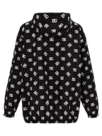 Dolce & Gabbana Logo Print Hooded Jacket - Maven Couture IncMen's Jacket