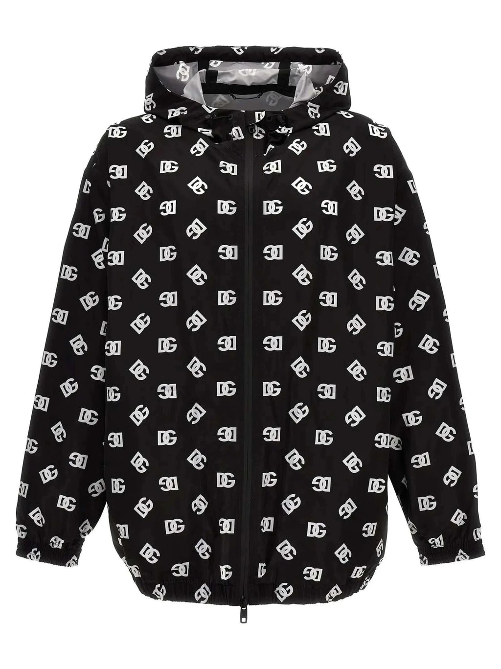 Dolce & Gabbana Logo Print Hooded Jacket - Maven Couture IncMen's Jacket